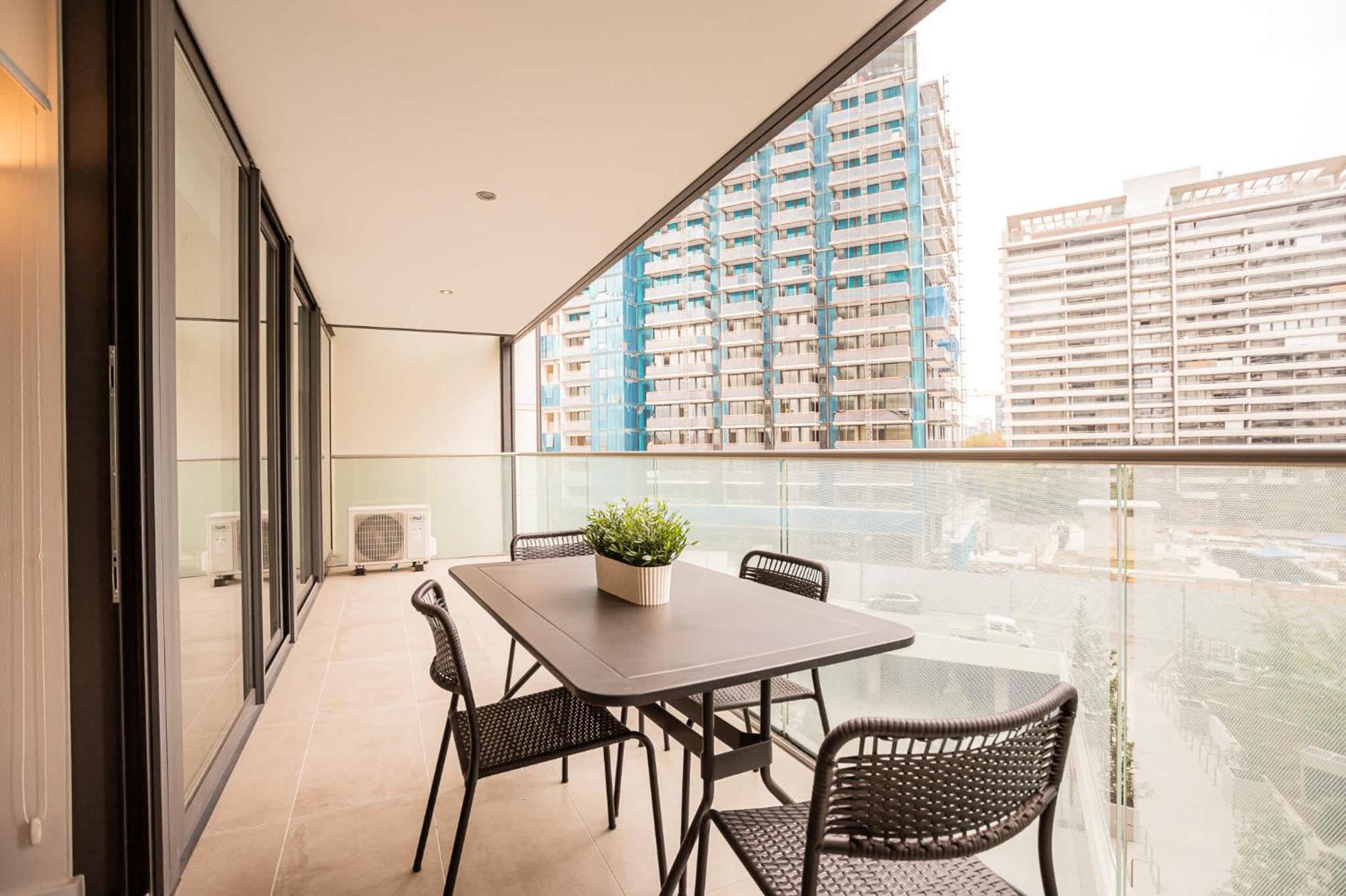 Apartment Lujo Y Espacio En El Corazon Del Parque Araucano Santiago