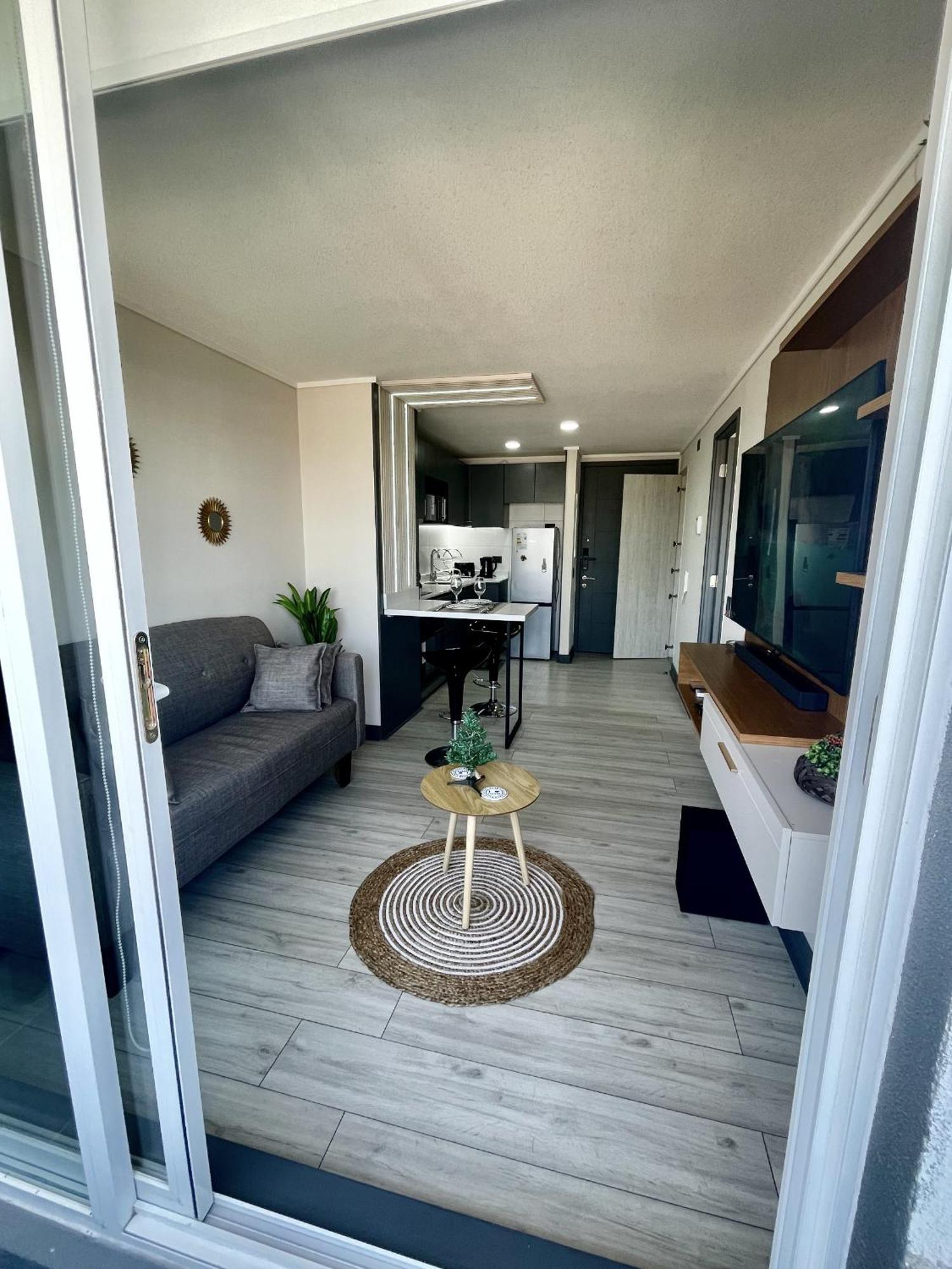 Apartamento Con Piscina Estadio Nacional Santiago