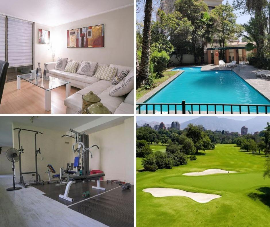 Apartment Exclusive In Condes Alcantara Metro Santiago