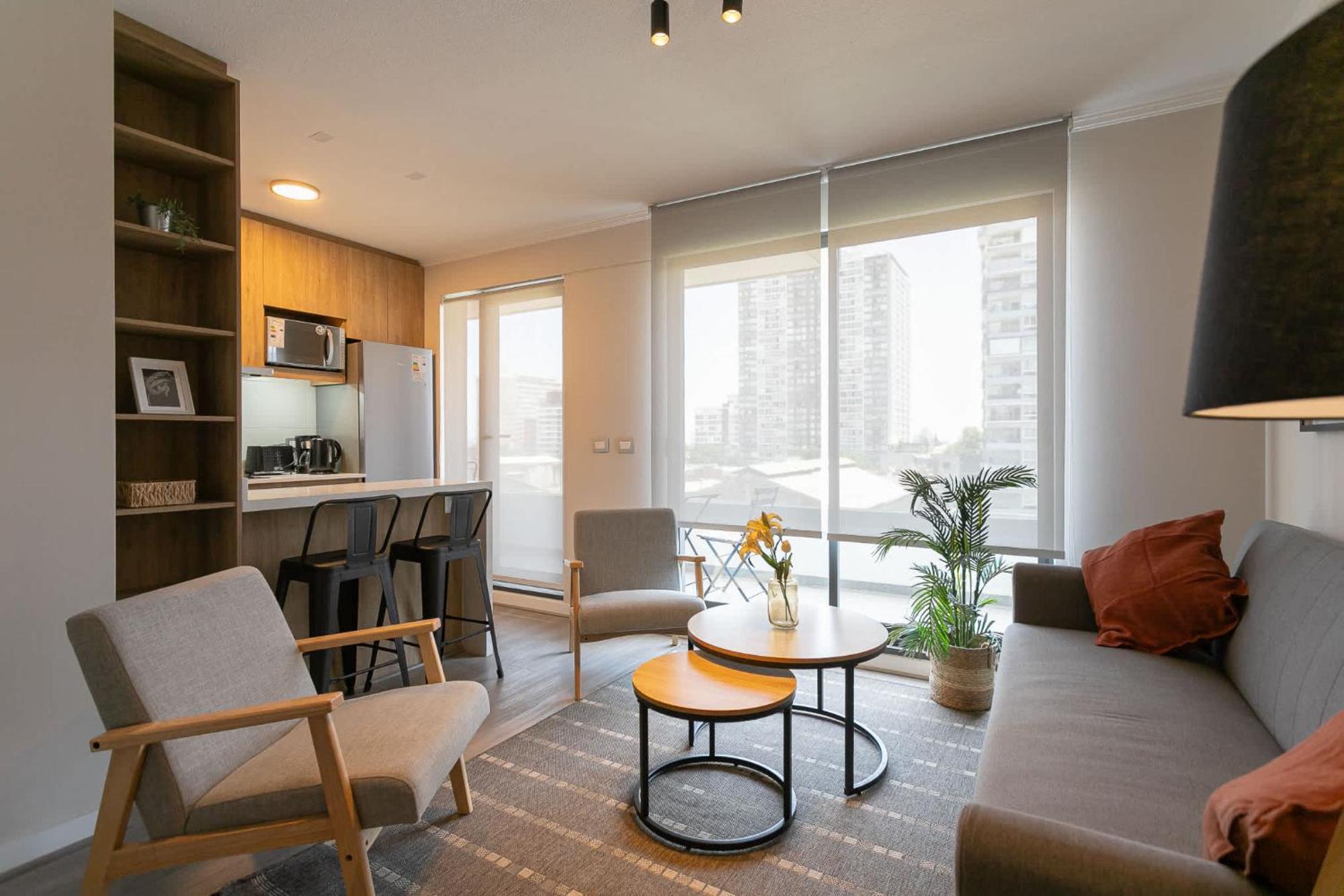 Apartamento Chic Nunoa Living Santiago de Chile