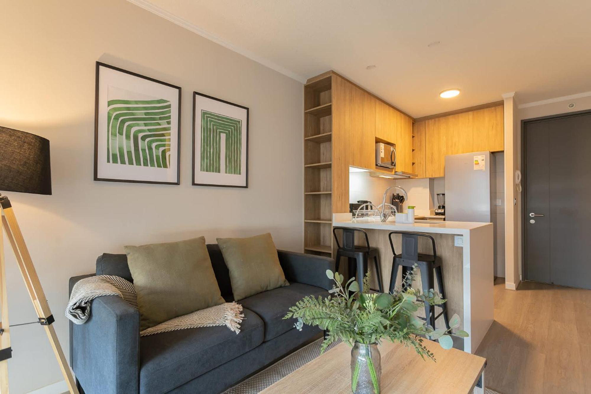 Apartamento Modern Escape Nunoa Gem Santiago de Chile