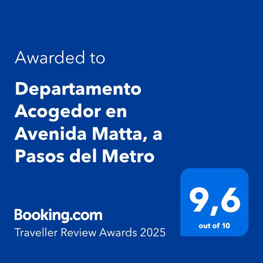 Căn hộ Departamento Acogedor En Avenida Matta, A Pasos Del Metro