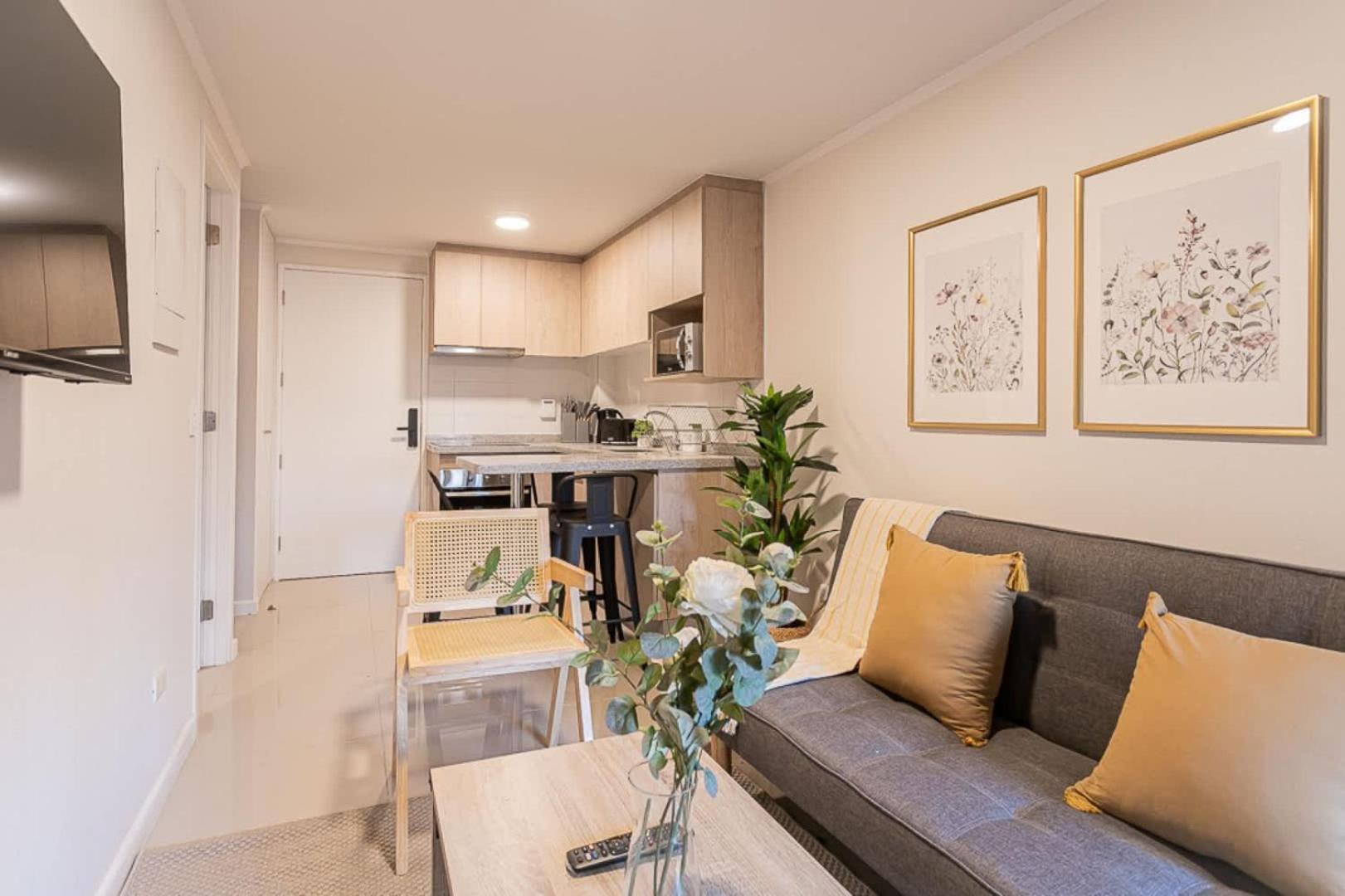 Apartamento Modern 1br Urban Retreat In Stantiago *