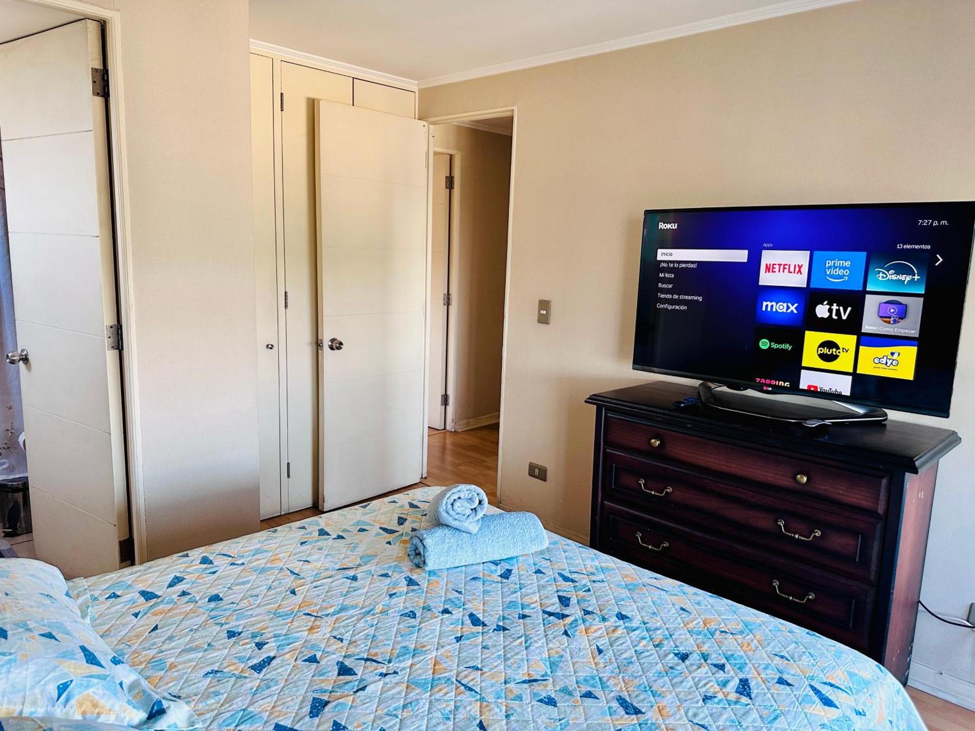 Departamento En Cercano A Aeropuerto Y Metro * Santiago