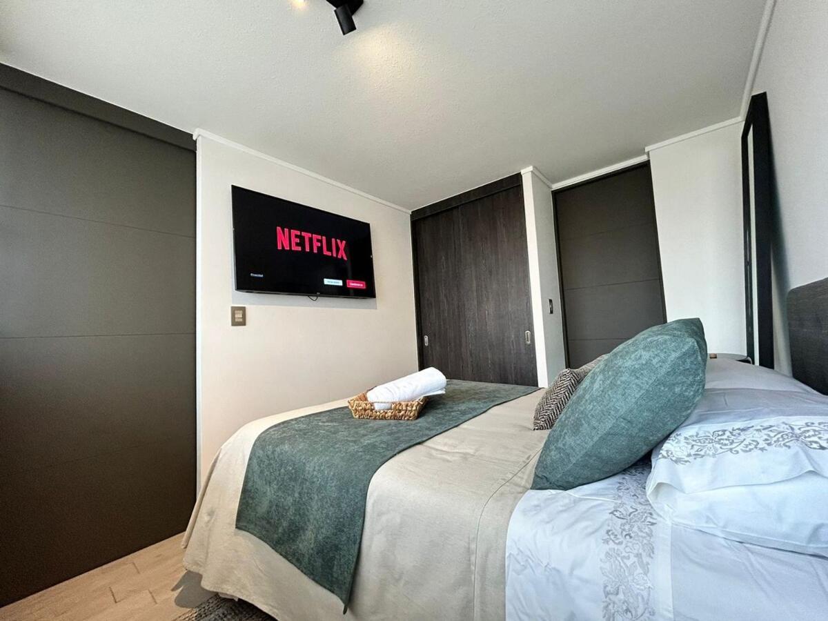 Apartment Rondizzoni, Aire Acondicionado, 2 Min Al Metro, In Front Of Movistararena, Park View Santiago