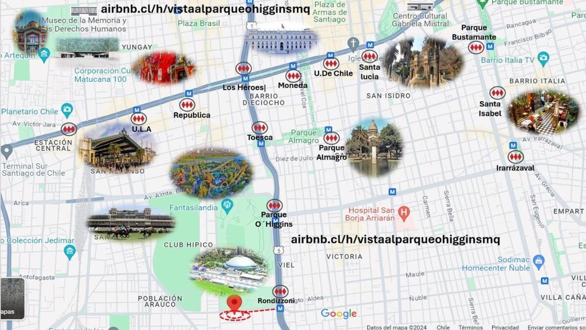 Rondizzoni, Aire Acondicionado, 2 Min Al Metro, In Front Of Movistararena, Park View Apartamento