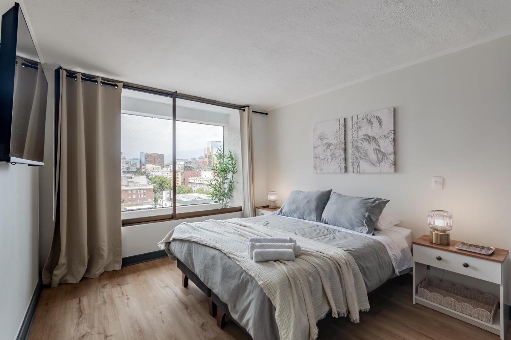 Apartamento Departamento Familiar Con Terraza En Providencia