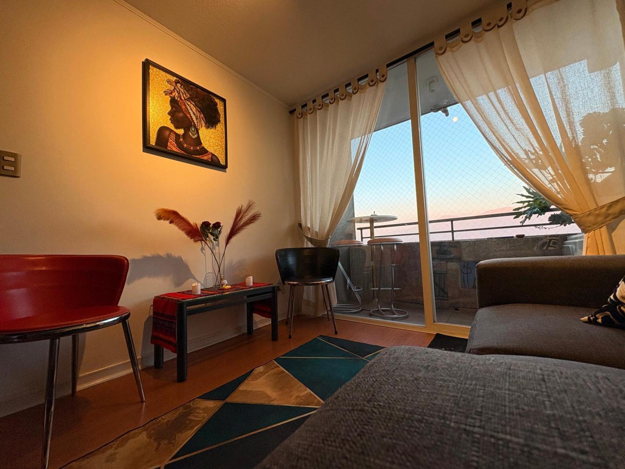 Apartment Amazing View Of Santiago Con Calefaccion Y Estacionamiento Interior Santiago