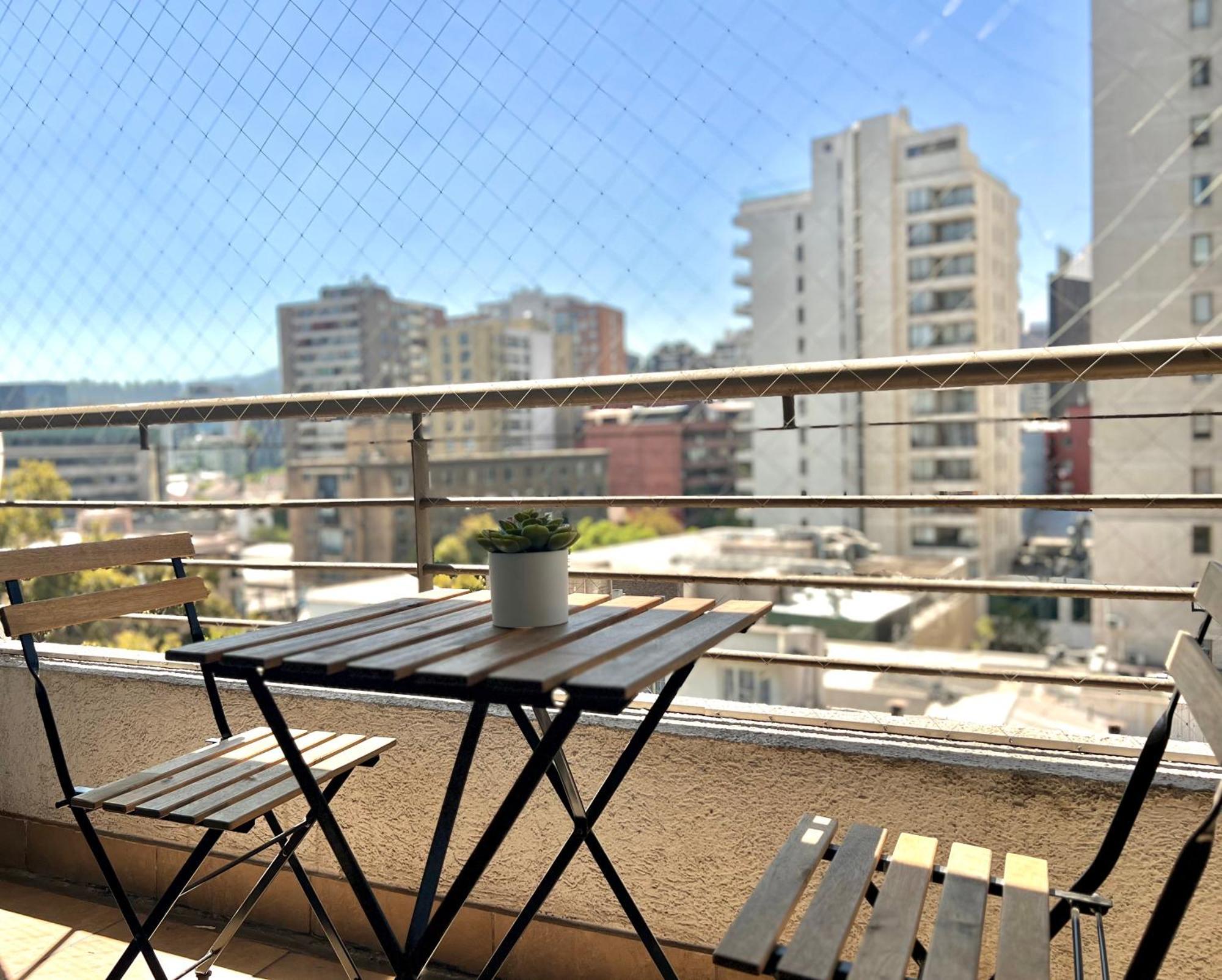 Apartment Full Conectado, A Pasos Del Metro En Providencia *