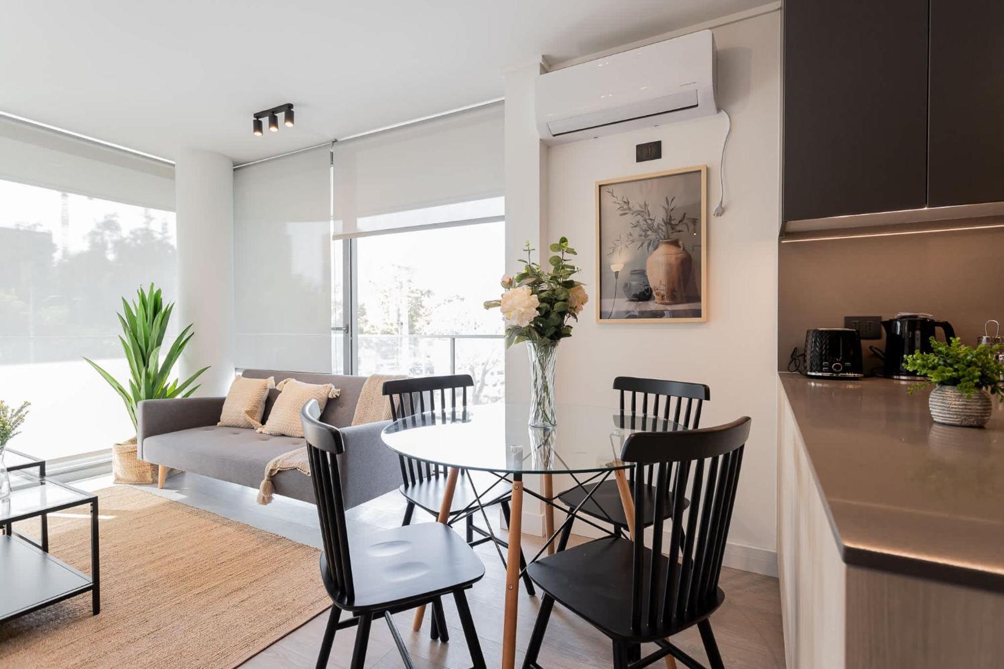Located In The Area Of Condes 2br2ba Apartment Santiago