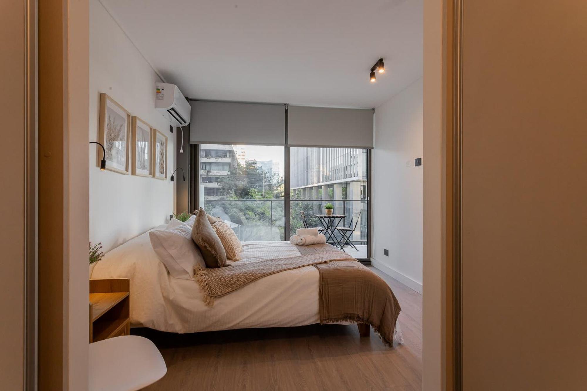 Apartamento Charming 1br Retreat Close To Parque Arauco Mall *