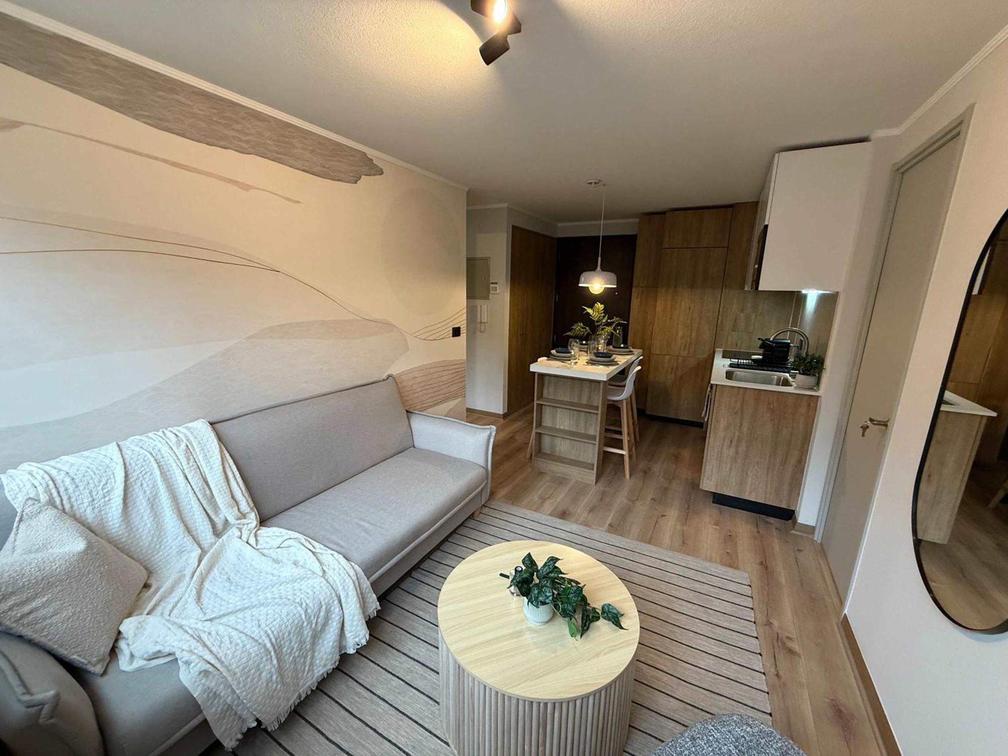 Apartment Hom I Acogedor Depto 4pax 2d2b Callemarin Santiago