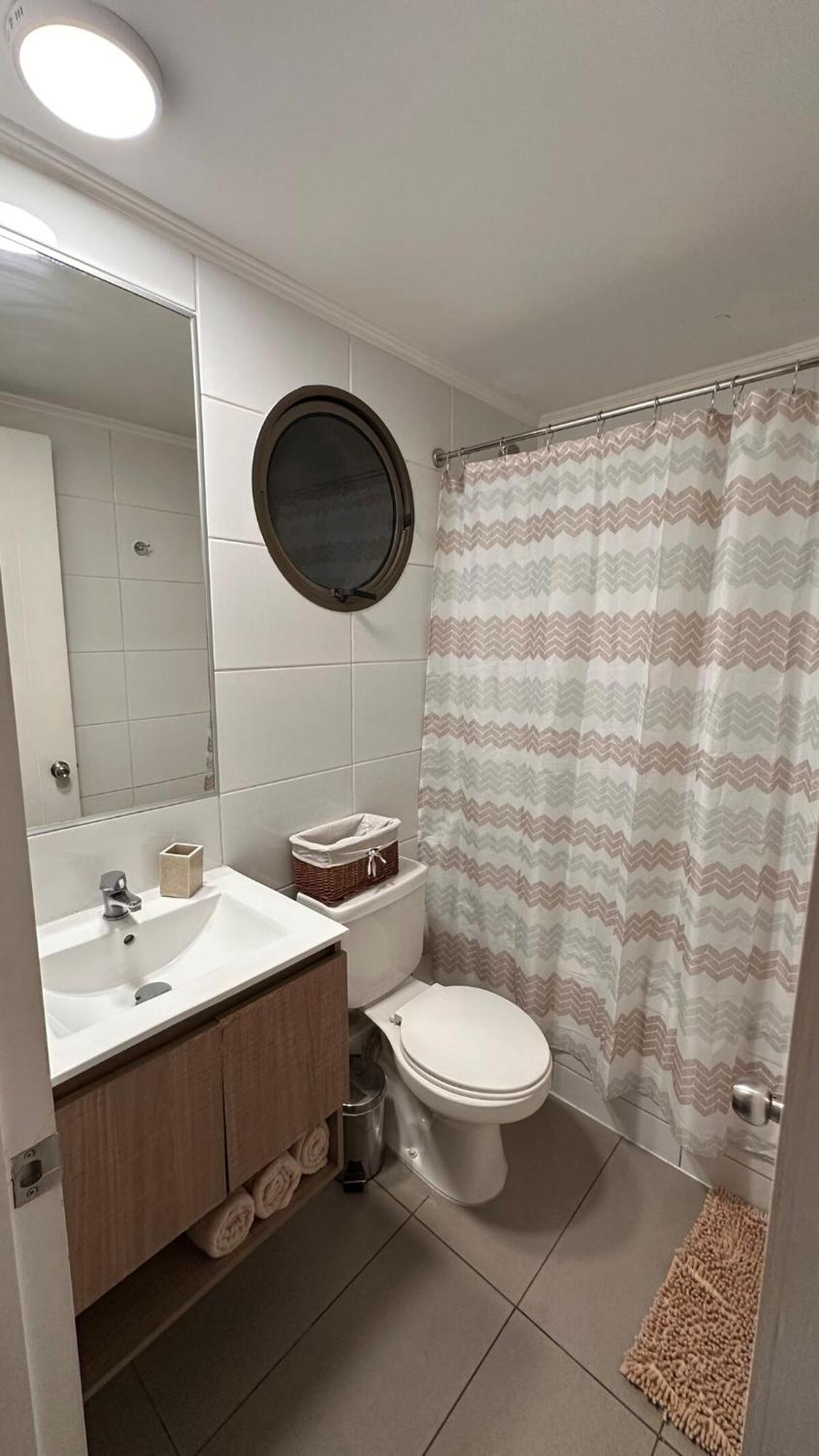 Acogedor Departamento En Estacion Con Balcon Y Wifi Santiago