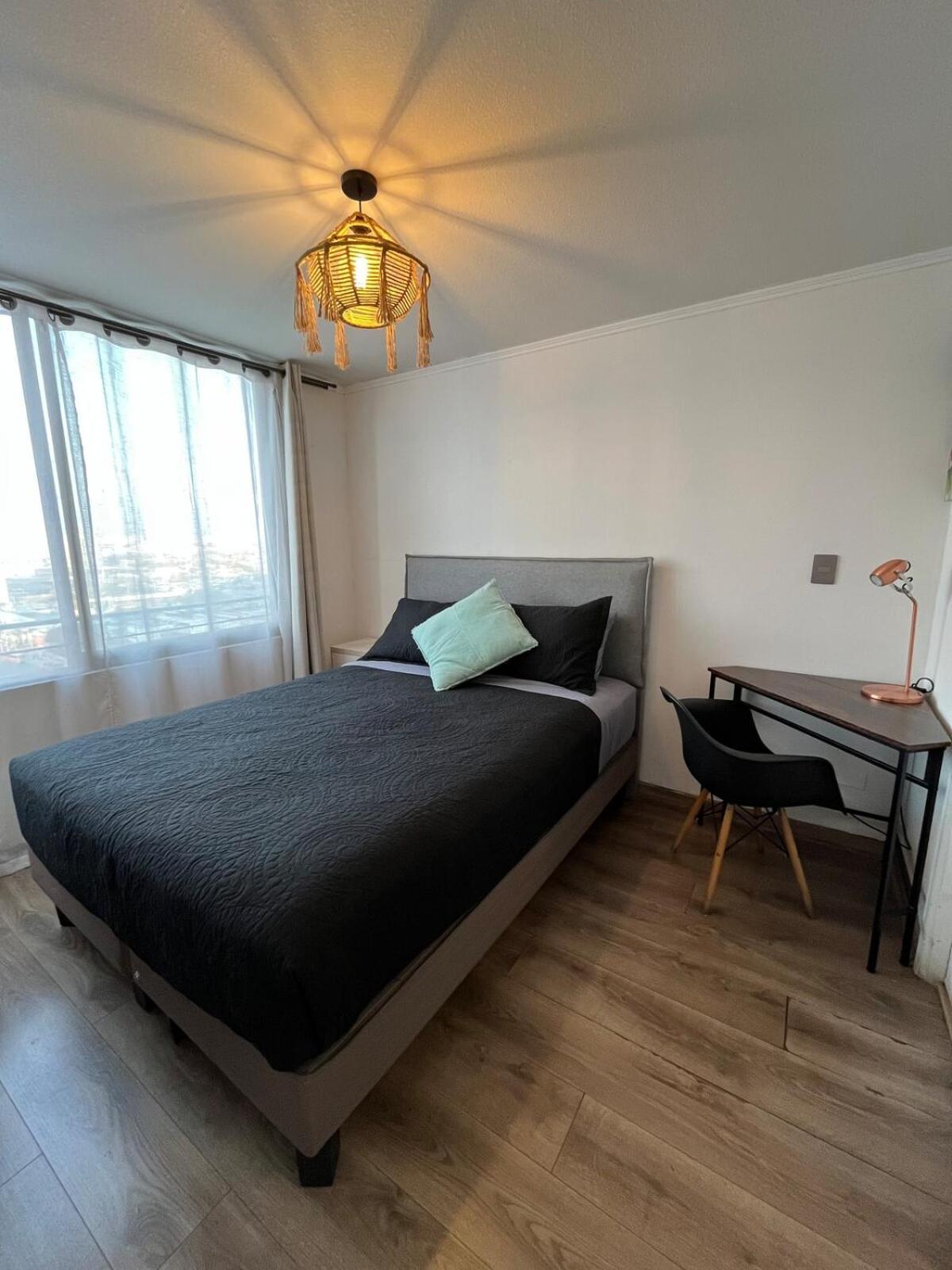 Acogedor Departamento En Estacion Con Balcon Y Wifi * Santiago