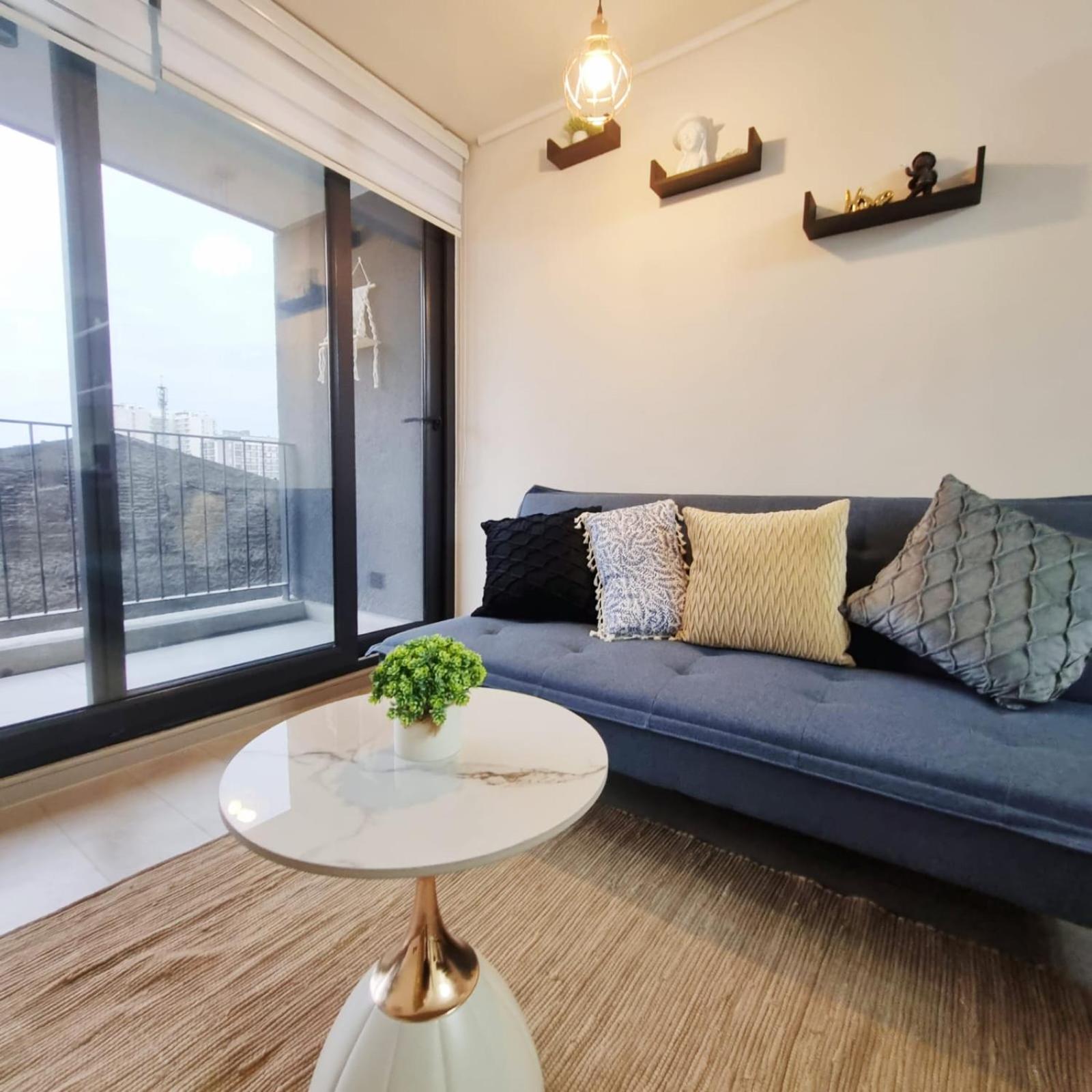 Apartment Cercano A Megavision Con Estacionamiento Santiago