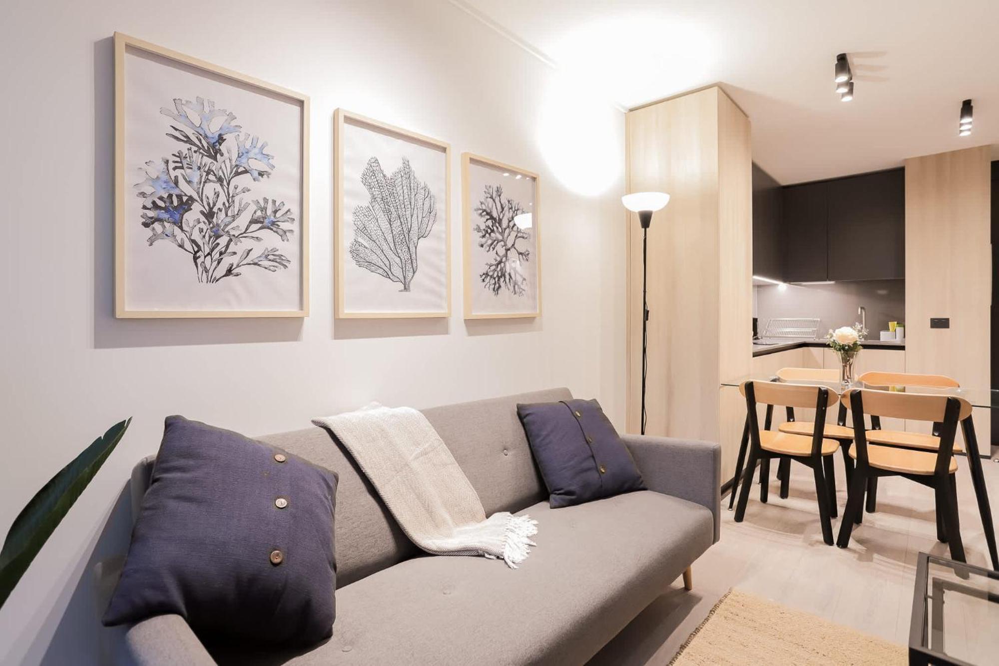 Cozy And Comfortable Parque Arauco Mall 1be * Santiago