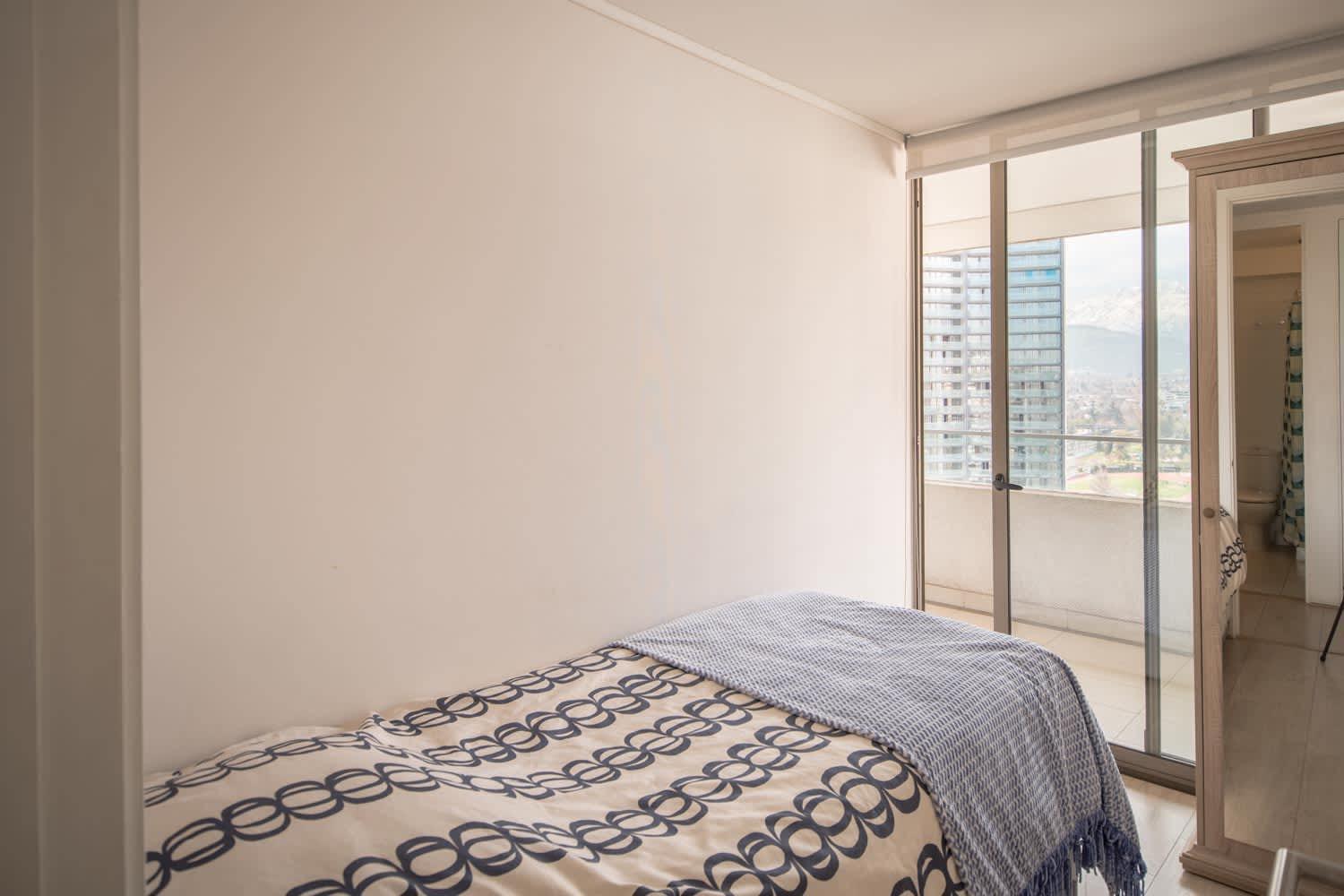 Premium 2br 2ba Parque Arauco - Balcon Con Malla