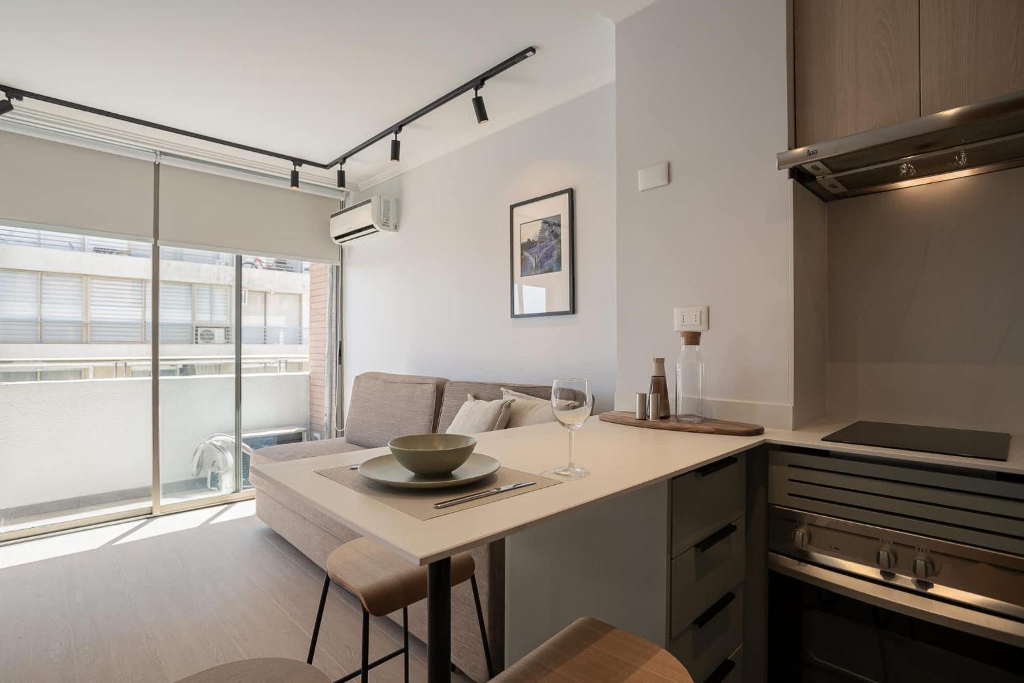 Depto En Providencia Con Ac 3 Pers Apartment *