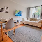 Lounge Lastarria - Wifi, 2 Beds, Equiped Kitchen