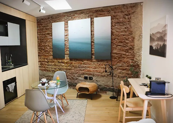 Hom I Confortable Studio En Bohemio Barrio De Lastarria