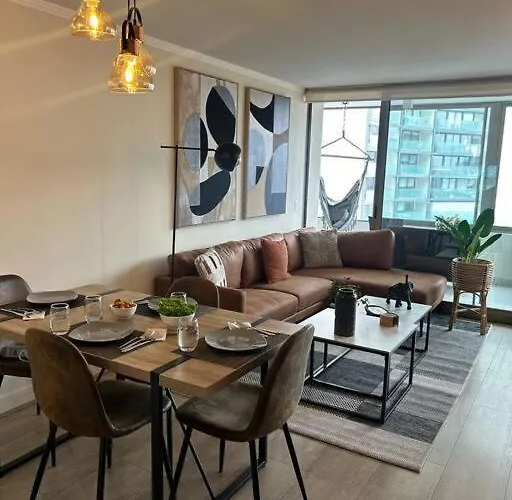 Departamento En Las Condes Premium Parque Arauco Con Aire Acondicionado