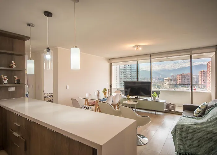 Premium 2Br 2Ba Parque Arauco - Balcon Con Malla