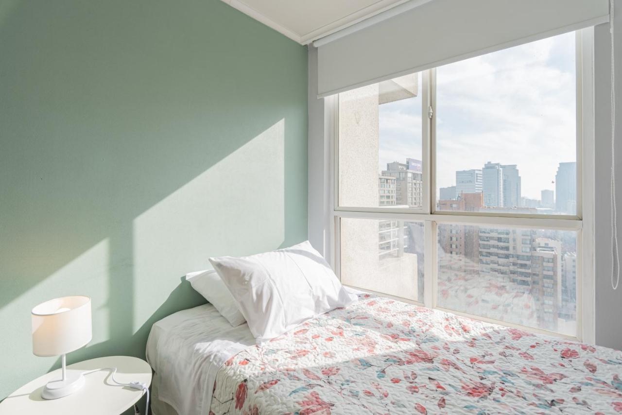 Urban View - 2br W/ Wifi, Ac, Gym, Metro Santiago