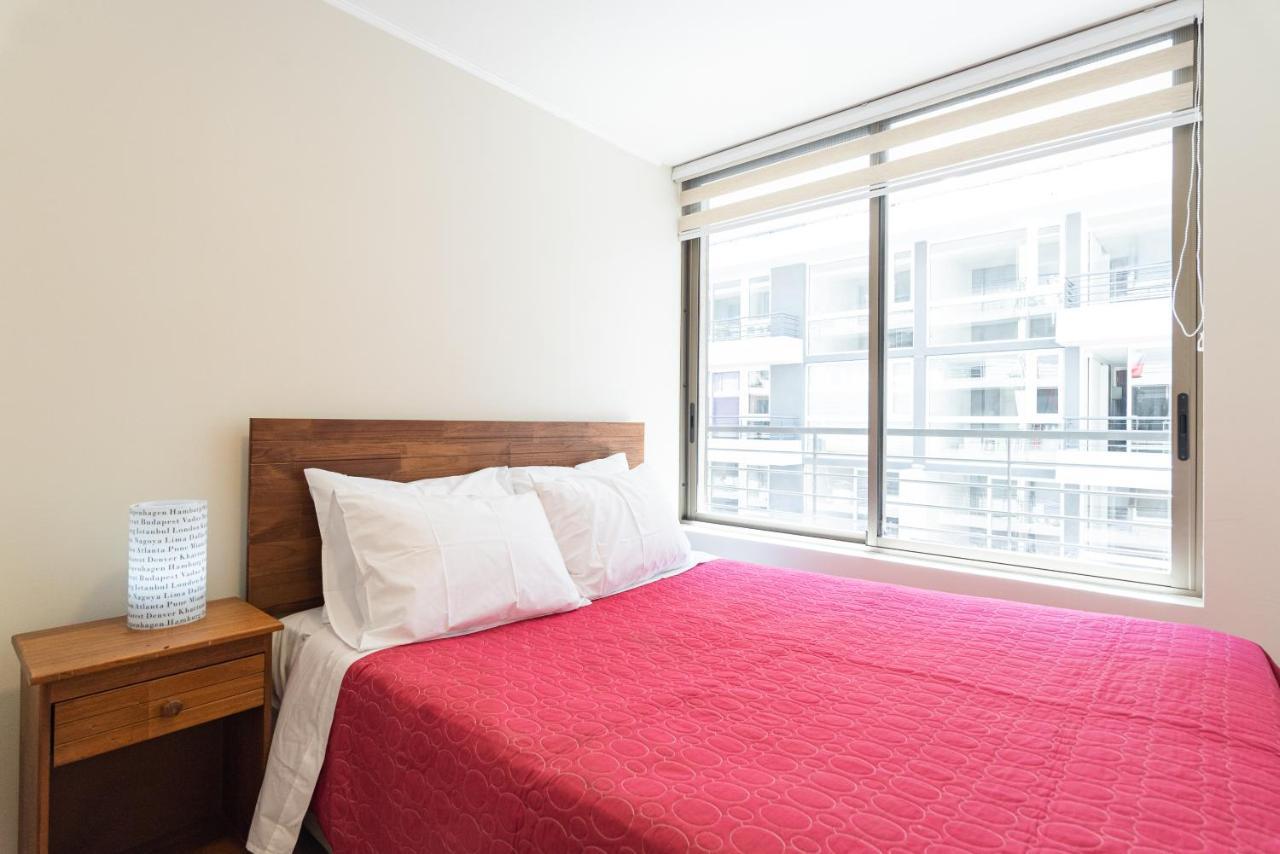 Urban Red 2br W/ Wifi, Tv, Pool & Gym * Santiago
