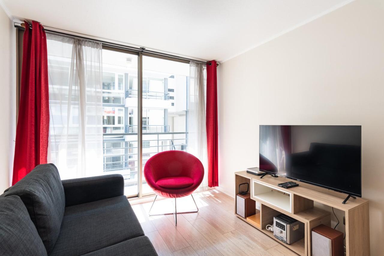 Urban Red 2br W/ Wifi, Tv, Pool & Gym Santiago