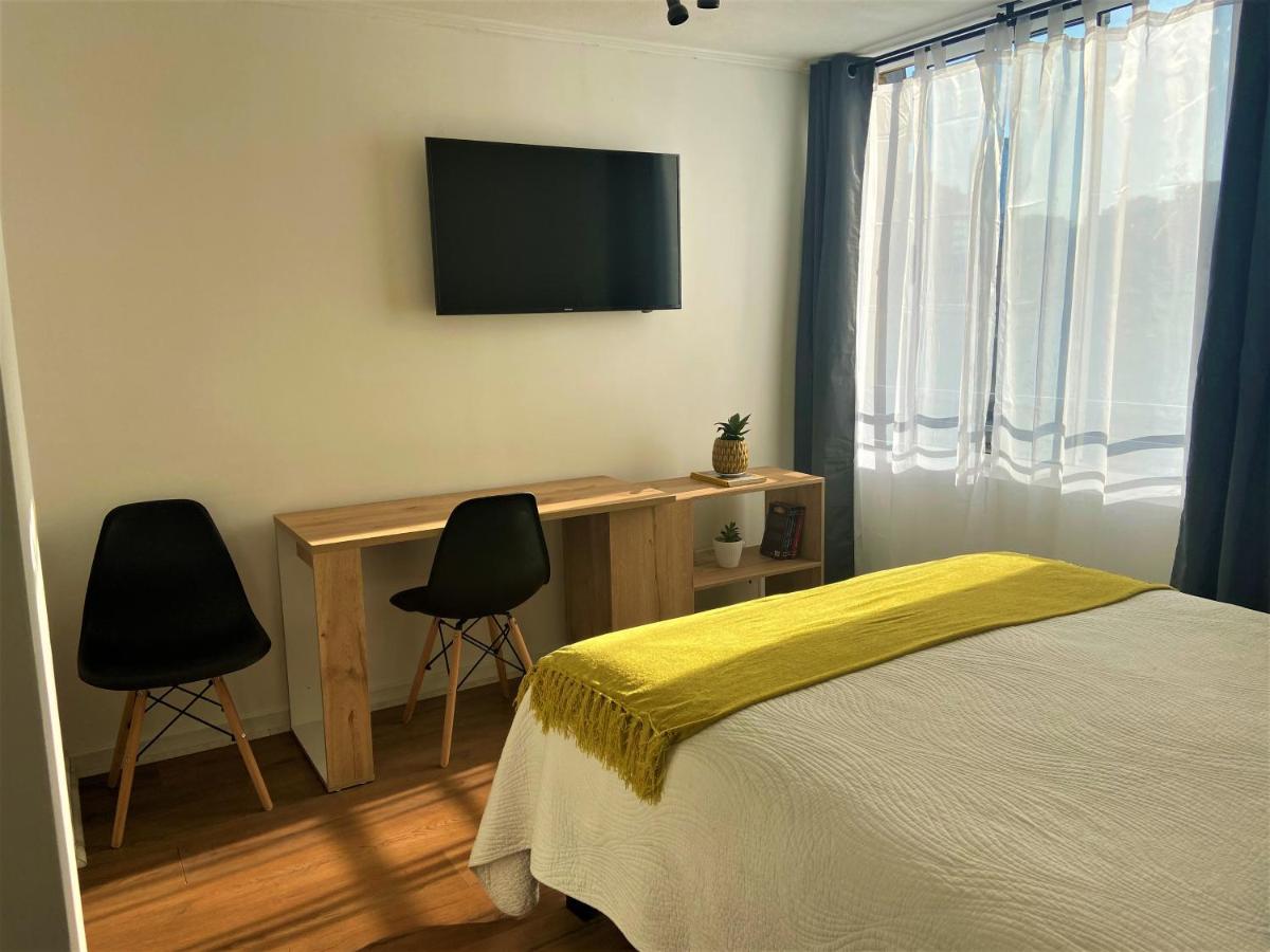 Apartamento Departamento Centro Con Estacionamiento Santiago de Chile