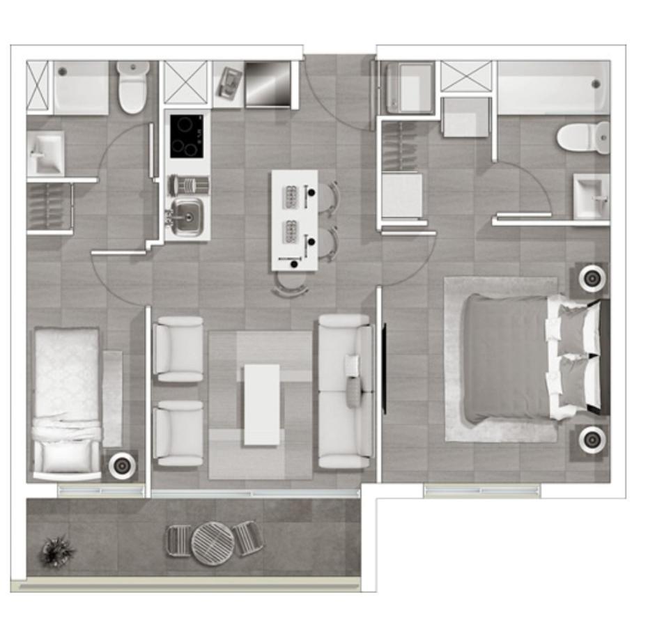 Plaza Egana Sky Apartment Santiago