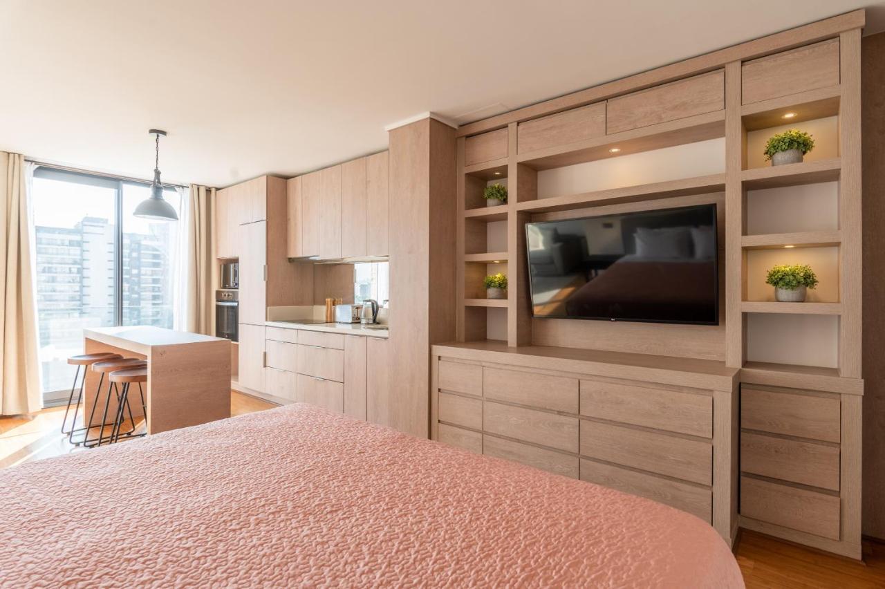 Light Gray W/parking & Wifi Apartment Santiago