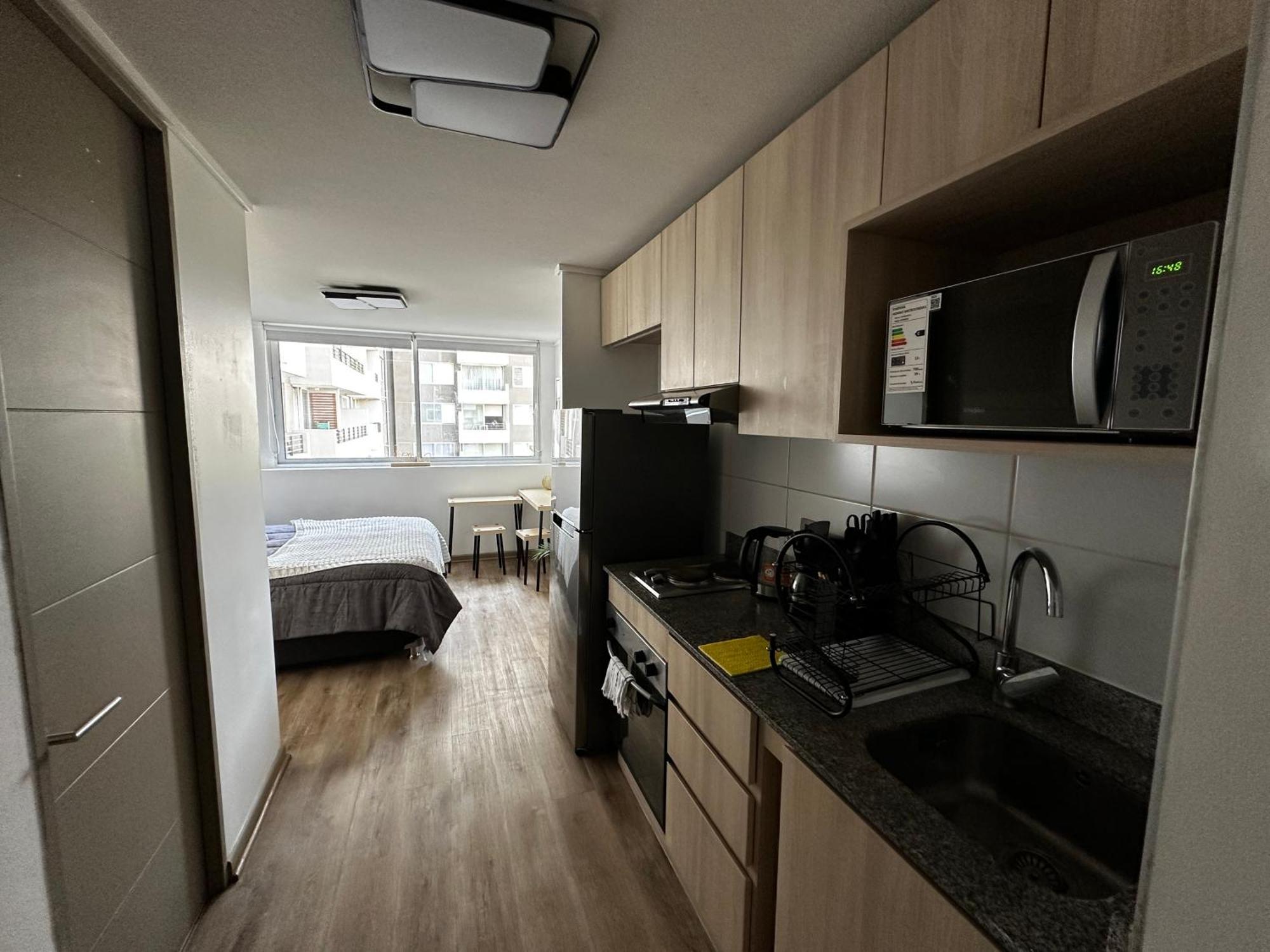 Departamento Estudio En Nunoa *