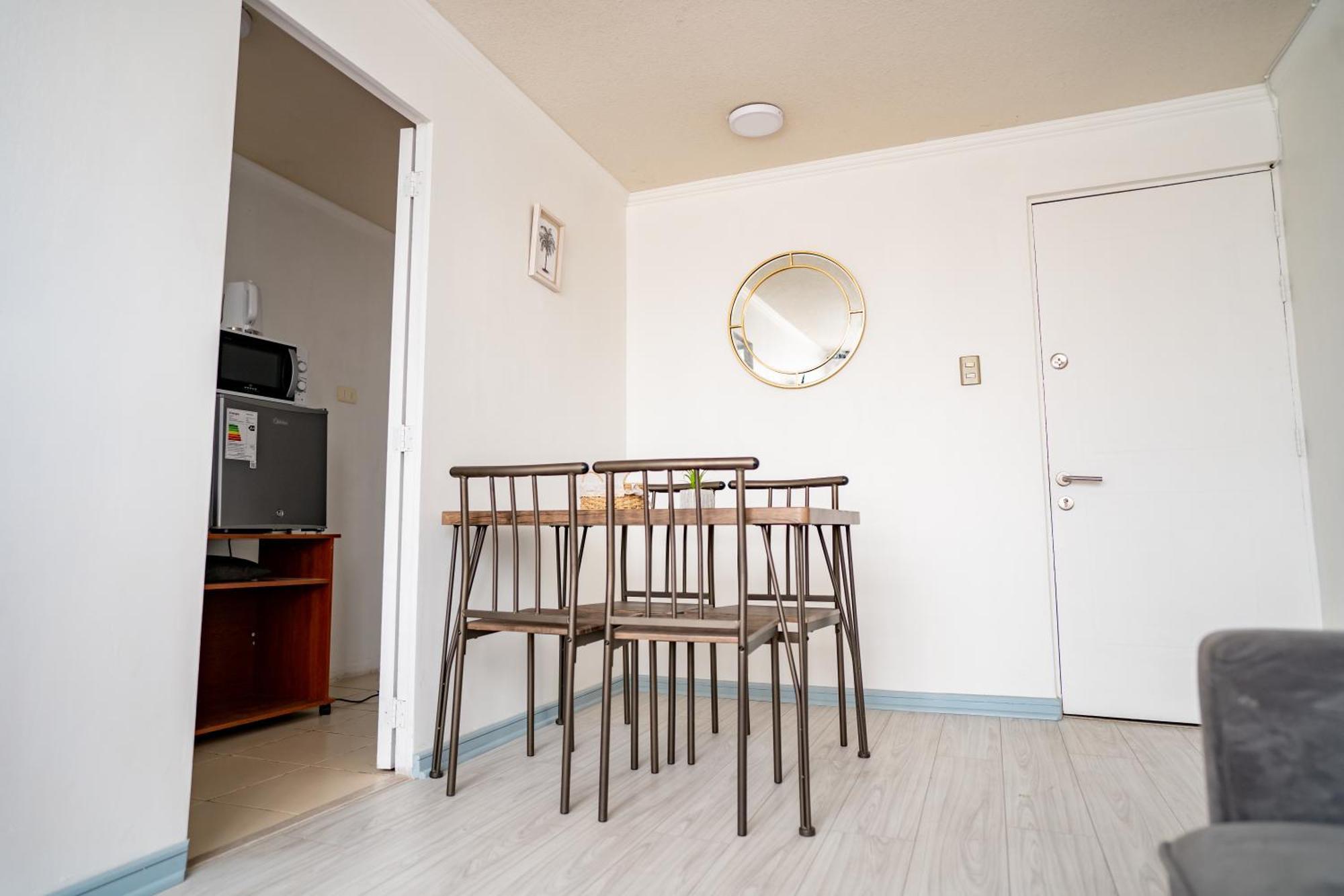 Apartamento Bonito Departamento A Pasos Del Movistar Arena. Santiago de Chile