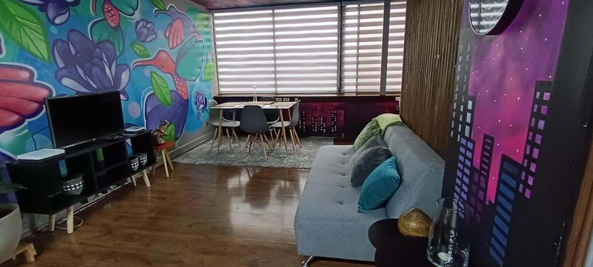 Bello Departamento En Providencia Apartment