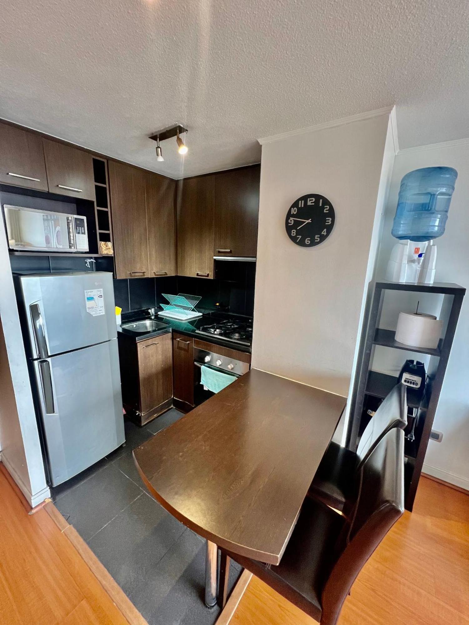 Gran Terraza Con Vista Apoquindo, Apartamento Para 4 Personas, Las Condes Apartment *