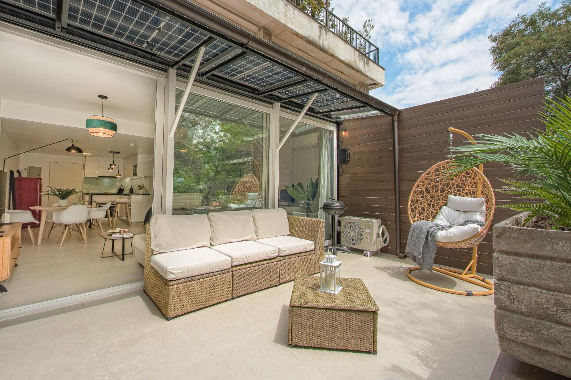 Apartment King-size Bed With Terrace And Air Conditioning! *