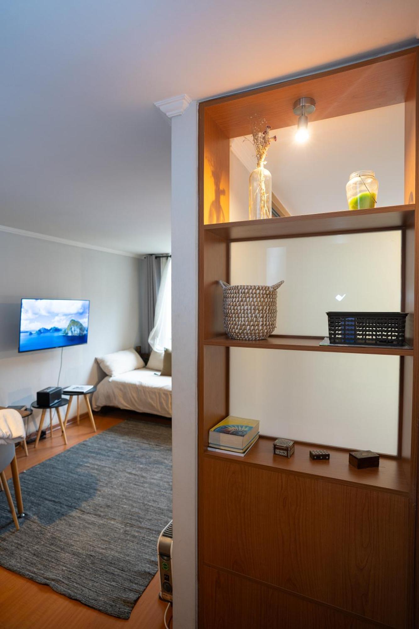 Lounge Lastarria - Wifi, 2 Beds, Equiped Kitchen Santiago