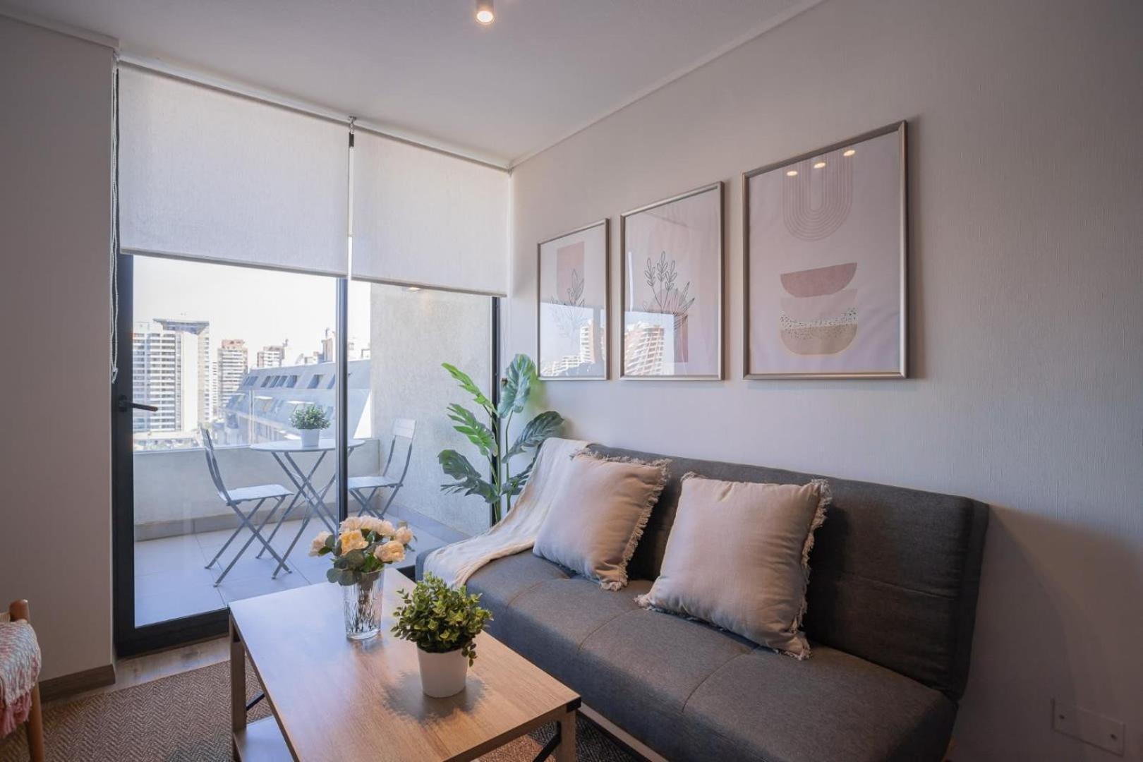 Disfruta De Un Moderno Depto Con Piscina Y Gym Apartamento Santiago de Chile