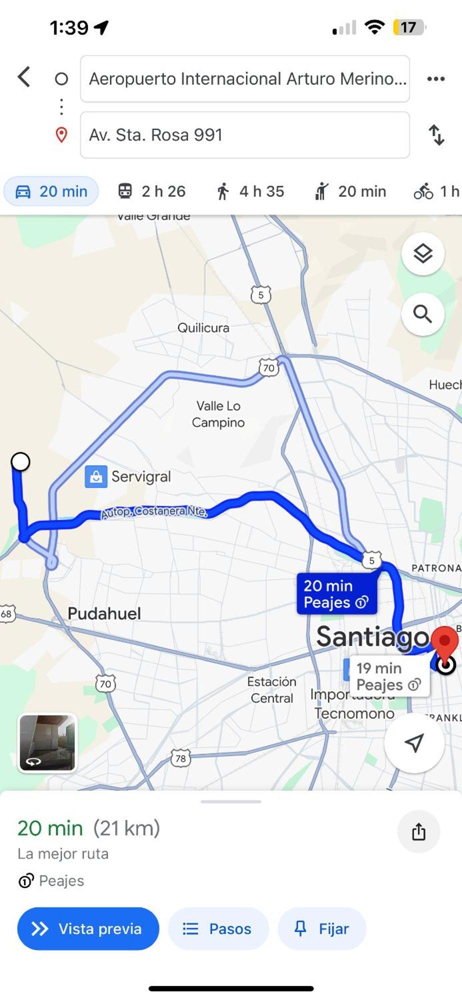 A11 Fantasilandia Metro Matta Gendarmeria Apartment Santiago
