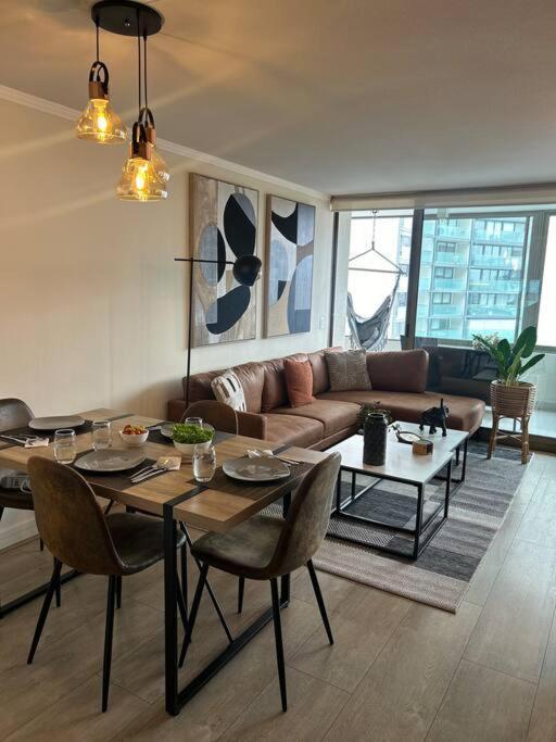 Apartamento Departamento En Condes Premium Parque Arauco Con Aire Acondicionado