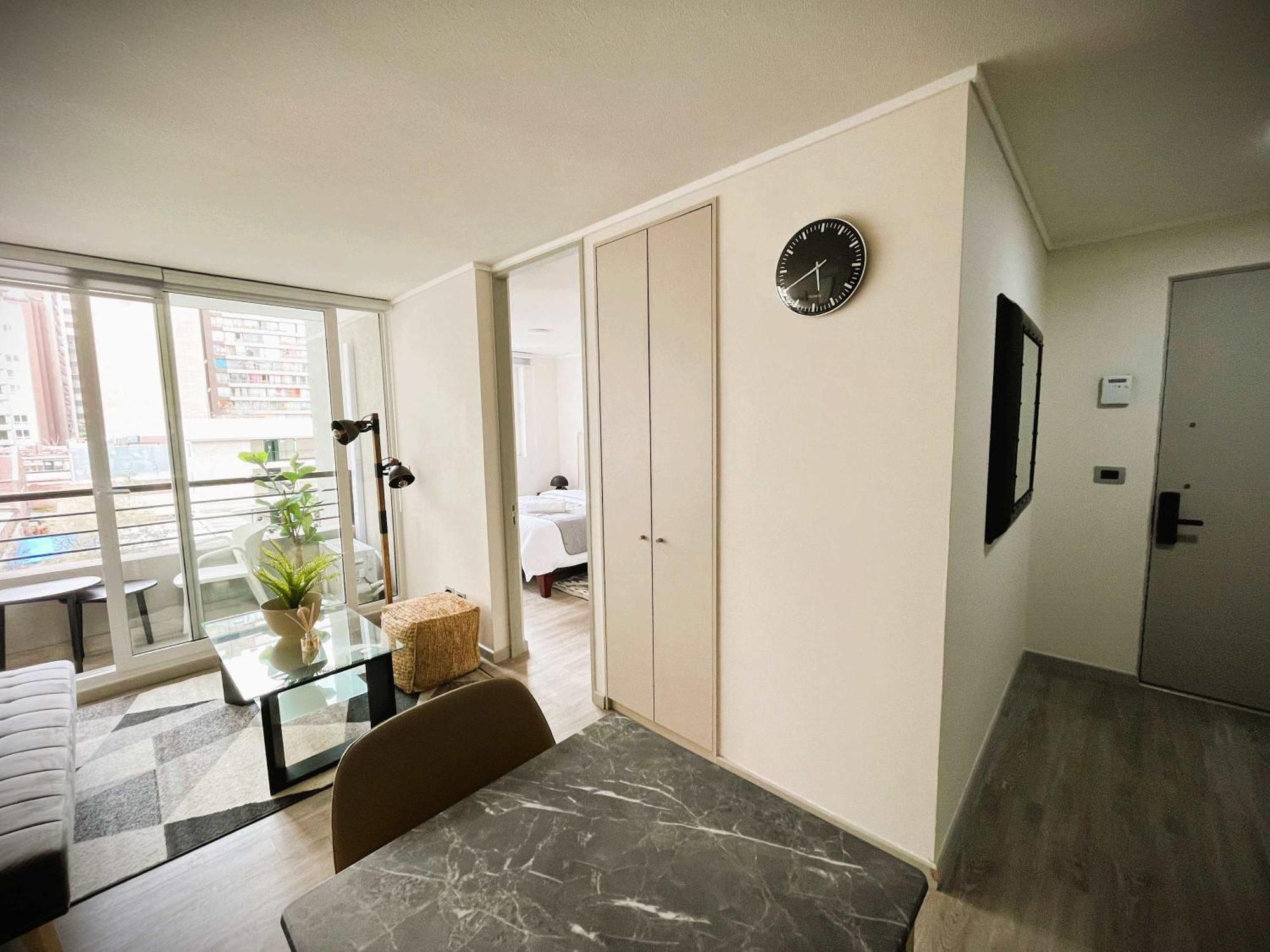 Apartment Hom I Comodo Y Acogedor Depto 2d2b 3pax Santiago