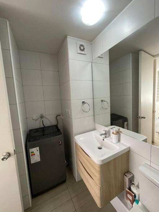Apartamento Departamento Climatizado Parque Almagro Santiago de Chile