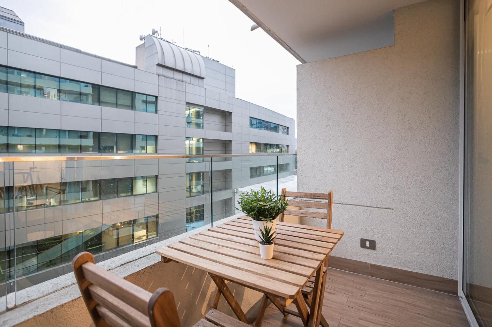 And Cozy Steps Away From Clinica Condes Apartment Santiago