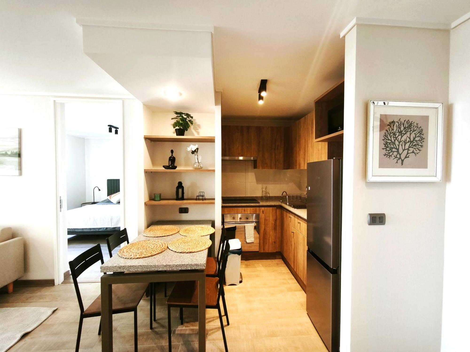 Depto A Pasos Metro Ecuador Apartment