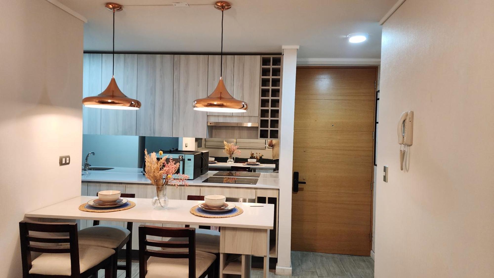 Apartmento En Nunoa Con Estacionamiento * Santiago