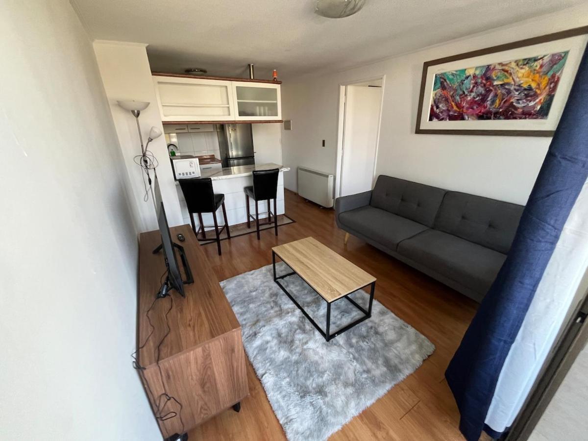Acogedor Depto Cercano Al Metro Apartment Santiago
