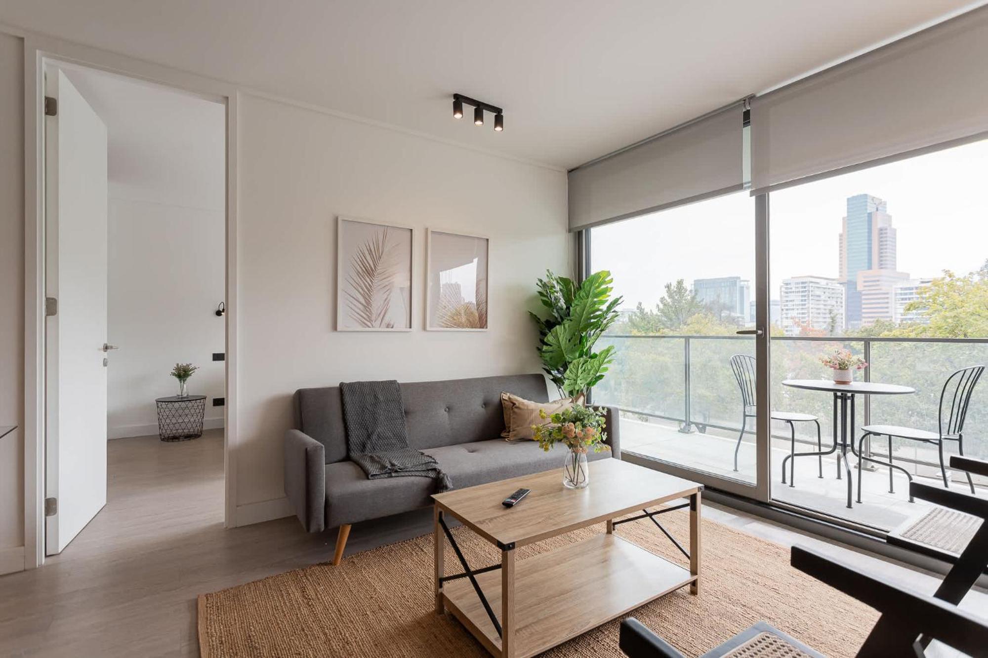 Apartment 2br Near Arauco Park & Apoquindo Santiago