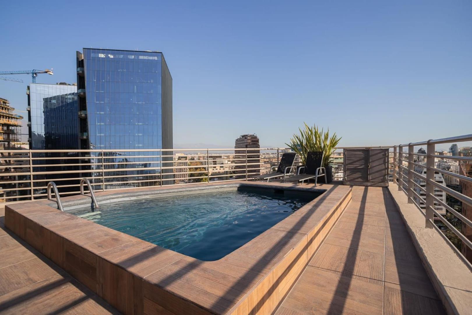 Spectacular Views From A Modern Apartment Santiago
