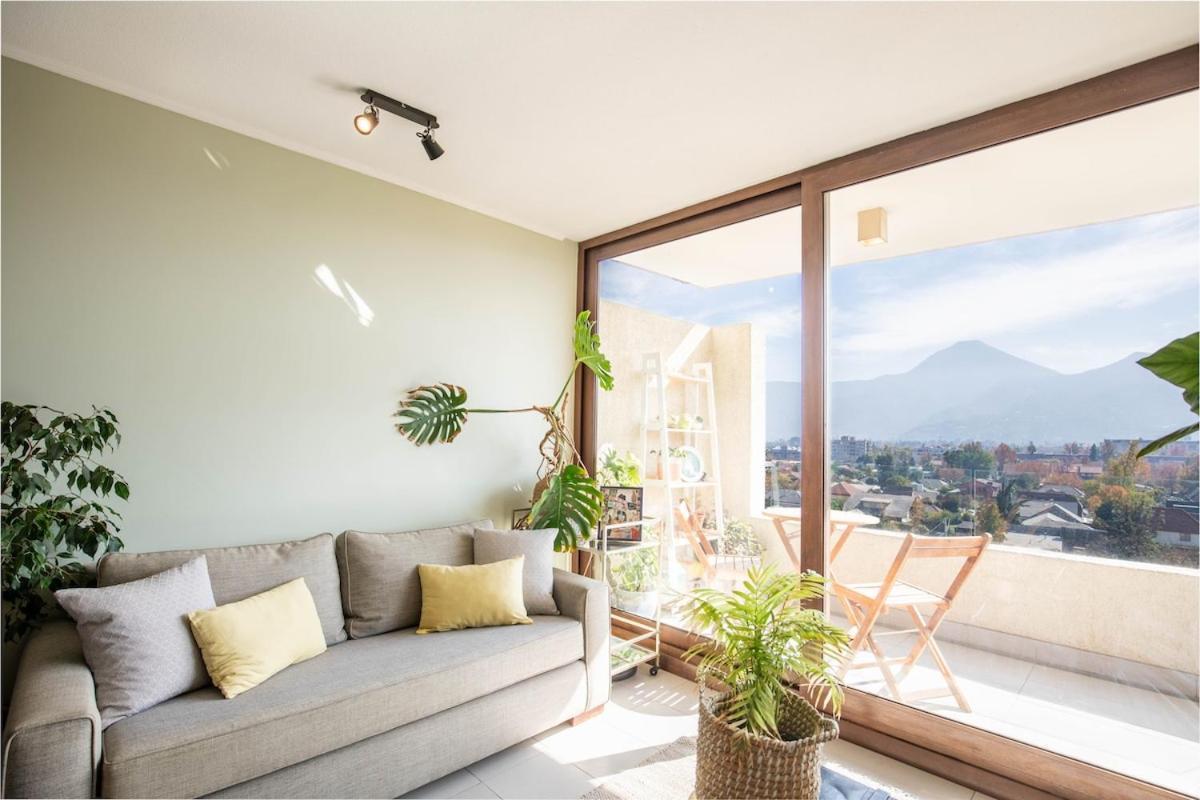 For 2 With Terrace And Parking In Condes Apartment Santiago